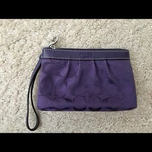 Coach wristlet